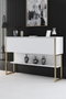 Hanah Home Luxe - Oro y Blanco